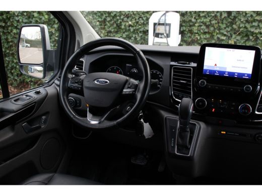 Ford Transit Custom 320 2.0 TDCI L2H1 PLATINUM DC AUTOMAAT 5-PERSOONS | 1E EIGENAAR! | NL-AUTO! | DUBBELE SCHUIFDEUR ... ActivLease financial lease