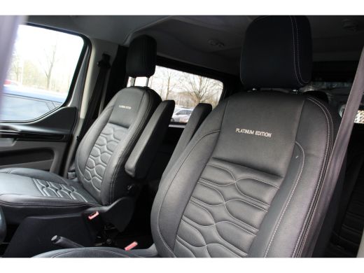 Ford Transit Custom 320 2.0 TDCI L2H1 PLATINUM DC AUTOMAAT 5-PERSOONS | 1E EIGENAAR! | NL-AUTO! | DUBBELE SCHUIFDEUR ... ActivLease financial lease
