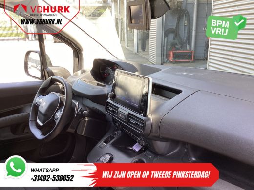 Peugeot Partner 1.5 HDI 130 pk Aut. L2 BPM VRIJ! 3 Pers./ Navi/ Keyless/ Carplay/ Camera/ PDC/ LMV/ Cruise/ Airco ActivLease financial lease