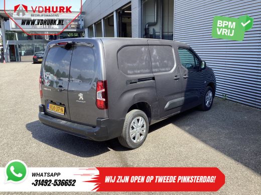 Peugeot Partner 1.5 HDI 130 pk Aut. L2 BPM VRIJ! 3 Pers./ Navi/ Keyless/ Carplay/ Camera/ PDC/ LMV/ Cruise/ Airco ActivLease financial lease