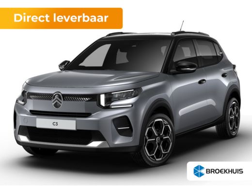 Citroën C3 1.2 Turbo Max | Comfortstoel(en) | Cruise control | Extra getint glas Citroën C3 1.2 Turbo Max | Comfortstoel(en) | Cruise control | Extra getint glas