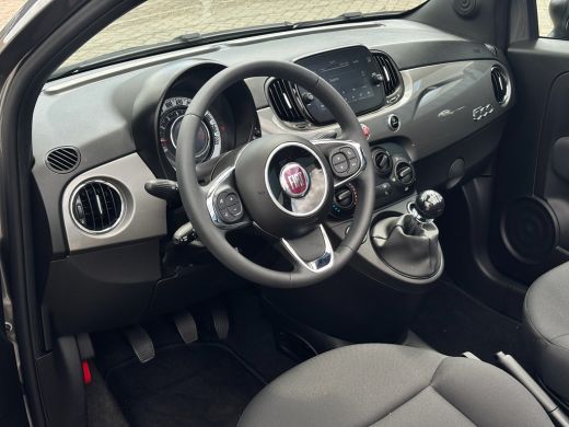 Fiat 500C Cabrio Hybrid CABRIO | Zwarte spiegelkappen | Airco | Digitaal infotaiment | Cruise Control | Blu... ActivLease financial lease