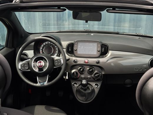 Fiat 500C Cabrio Hybrid CABRIO | Zwarte spiegelkappen | Airco | Digitaal infotaiment | Cruise Control | Blu... ActivLease financial lease