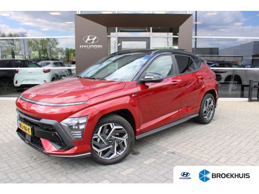 Hyundai KONA 1.6 GDI HEV N Line Sky | DEMO | Open dak | 360 Graden camera | Elektrisch bedienbare voorstoelen ... Hyundai KONA 1.6 GDI HEV N Line Sky | DEMO | Open dak | 360 Graden camera | Elektrisch bedienbare voorstoelen ...