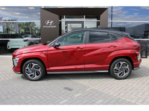 Hyundai KONA 1.6 GDI HEV N Line Sky | DEMO | Open dak | 360 Graden camera | Elektrisch bedienbare voorstoelen ... ActivLease financial lease