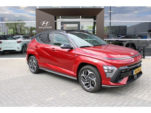 Hyundai KONA 1.6 GDI HEV N Line Sky | DEMO | Open dak | 360 Graden camera | Elektrisch bedienbare voorstoelen ... ActivLease financial lease