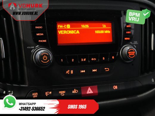 Fiat Doblò 1.3 MJ BPM VRIJ! (DEMO) NL Auto/ Airco/ Bluetooth/ Betimmering/ Trekhaak ActivLease financial lease