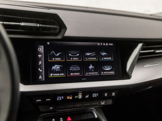 Audi A3 Sportback 30 TFSI Sportline Automaat (APPLE CARPLAY, GROOT NAVI, VIRTUAL COCKPIT, CAMERA, SPORTST... ActivLease financial lease