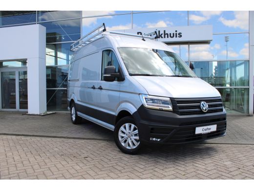 Volkswagen Crafter | Exclusive | L3 | 2.0 TDI 141 PK | Automaat | Glasrasteel van den Born | Trekhaak | Betonplex La... ActivLease financial lease