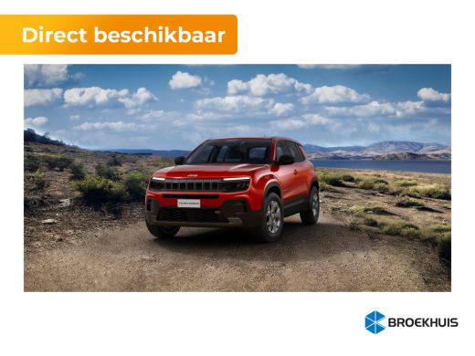 Jeep Avenger Longitude Automaat Jeep Avenger Longitude Automaat