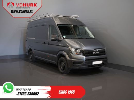 MAN TGE 35 2.0 180 pk DSG Aut. L3H3 BPM VRIJ! Inrichting/ Imperiaal + Ladder/ Tachograaf/ Navi/ Gev.stoel... MAN TGE 35 2.0 180 pk DSG Aut. L3H3 BPM VRIJ! Inrichting/ Imperiaal + Ladder/ Tachograaf/ Navi/ Gev.stoel...