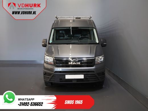 MAN TGE 35 2.0 180 pk DSG Aut. L3H3 BPM VRIJ! Inrichting/ Imperiaal + Ladder/ Tachograaf/ Navi/ Gev.stoel... ActivLease financial lease