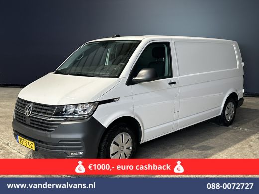 Volkswagen Transporter 2.0 TDI 150pk L2H1 Euro6 Airco | 2500kg Trekhaak | Apple Carplay | Android Auto Parkeersensoren, ... ActivLease financial lease