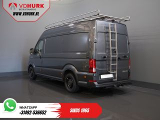 MAN TGE 35 2.0 180 pk DSG Aut. L3H3 BPM VRIJ! Inrichting/ Imperiaal + Ladder/ Tachograaf/ Navi/ Gev.stoel...