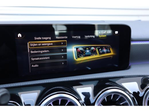 Mercedes A-Klasse 250 e Luxury Sfeer verlichting / Widescreen / Camera / Carplay / ActivLease financial lease