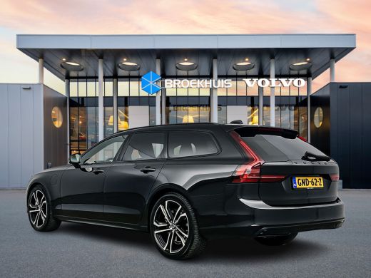 Volvo  V90 T6 Recharge AWD Ultra Dark | 20" | Luchtvering | Bowers & Wilkins | Sportstoelen | 360 Camera | G... ActivLease financial lease