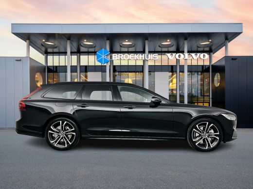 Volvo  V90 T6 Recharge AWD Ultra Dark | 20" | Luchtvering | Bowers & Wilkins | Sportstoelen | 360 Camera | G... ActivLease financial lease