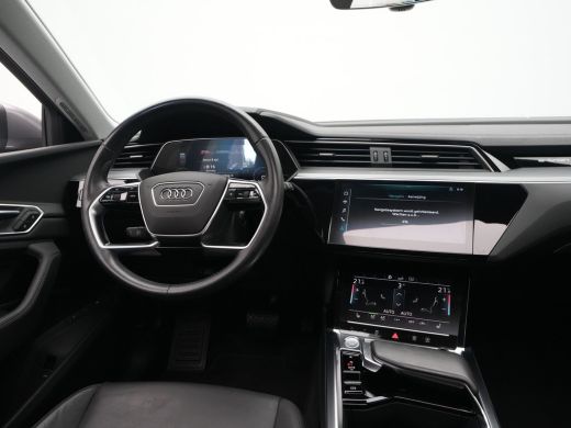 Audi e-tron e-tron 50 quattro Launch edition plus 71 kWh Trekhaak Panoramadak Lederen bekleding Luchtvering ActivLease financial lease