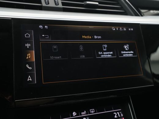 Audi e-tron e-tron 50 quattro Launch edition plus 71 kWh Trekhaak Panoramadak Lederen bekleding Luchtvering ActivLease financial lease