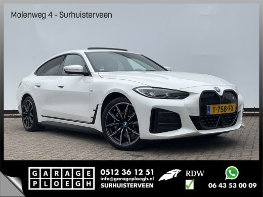 BMW i4 eDrive40 High Executive M-Sport 84 kWh Pano Leder Hud Adap.Cruise Compleet! BMW i4 eDrive40 High Executive M-Sport 84 kWh Pano Leder Hud Adap.Cruise Compleet!