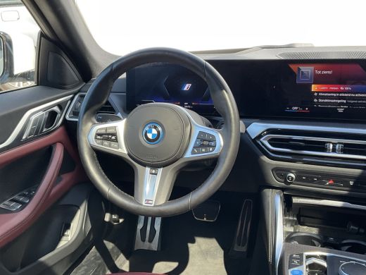 BMW i4 eDrive40 High Executive M-Sport 84 kWh Pano Leder Hud Adap.Cruise Compleet! ActivLease financial lease