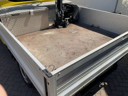 Volkswagen Transporter 2.0 TDI HIAB kraan Kastinrichting Trekhaak Laadkraan Airco Cruise Comfortline DC L2H1 Lang ActivLease financial lease