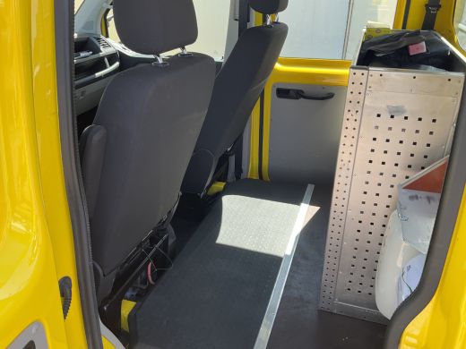 Volkswagen Transporter 2.0 TDI HIAB kraan Kastinrichting Trekhaak Laadkraan Airco Cruise Comfortline DC L2H1 Lang ActivLease financial lease