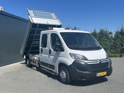 Citroën Jumper 2.2 BlueHDi 141 PK EURO 6 / L4 MAXI /KIPPER / 7 PERS / DUBBELE CABINE / PICK UP / 2.5 TONS TREKHA... ActivLease financial lease