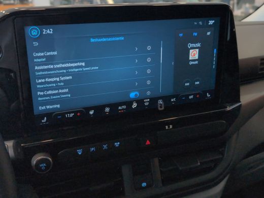 Ford E-Transit Custom Transit E-Custom 340 L2H1 Sport 65 kwh | 218pk | 2300kg trekgewicht | Trekhaak | Digitale achteru... ActivLease financial lease