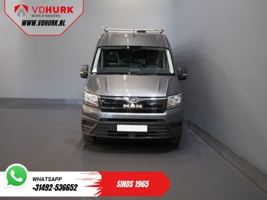 MAN TGE 35 2.0 180 pk DSG Aut. L3H3 BPM VRIJ! Imperiaal+Ladder/ Carplay/ Gev.stoel/ Inrichting/ Camera/ P... ActivLease financial lease