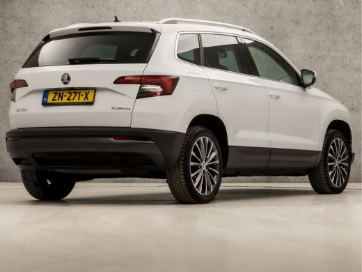 Skoda Karoq 1.0 TSI Sport Deluxe Automaat (APPLE CARPLAY, GROOT NAVI, CAMERA, LEDER/ALCANTARA, STOELVERWARMIN... ActivLease financial lease
