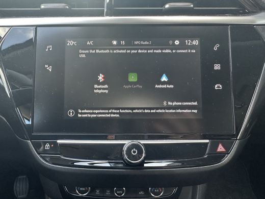 Opel Corsa 1.2 100PK Elegance | APPLE CARPLAY/ANDROID AUTO| PARKEERSENSOREN| CRUISE CONTROL| DAB| AIRCO AUTO... ActivLease financial lease