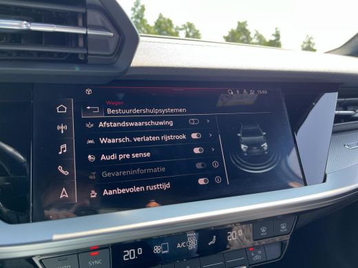 Audi A3 Sportback 35 TFSI S edition 150Pk |S line | Leder | Clima | A-Camera | PDC | ActivLease financial lease