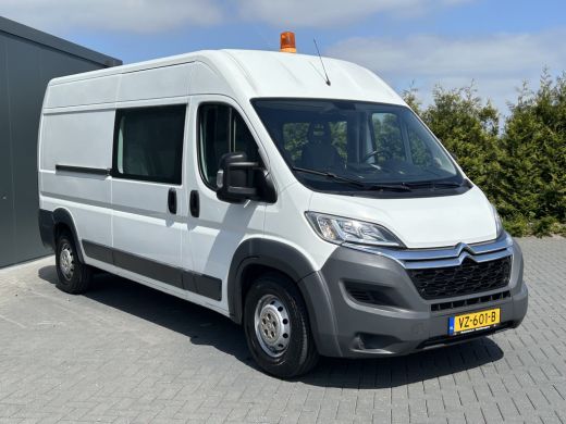 Citroën Jumper 35 2.2 HDI DC 150 PK Zwaar / L3H2 MAXI / 1e EIG. / 7 PERS DUBBEL CABINE / AIRCO / NAVI / CAMERA /... ActivLease financial lease