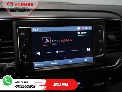 Citroën Jumpy 2.0 HDI 125 pk BPM VRIJ! DC Dubbel Cabine Climate/ Carplay/ Cruise/ Navi/ Trekhaak/ PDC ActivLease financial lease