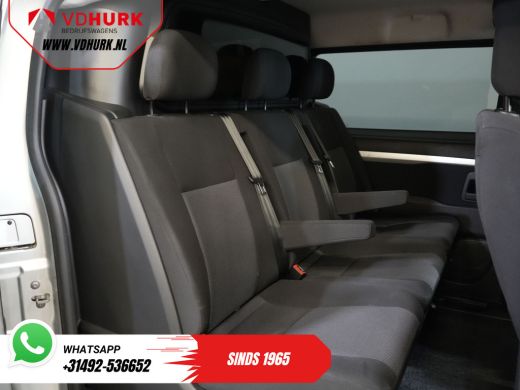 Citroën Jumpy 2.0 HDI 125 pk BPM VRIJ! DC Dubbel Cabine Climate/ Carplay/ Cruise/ Navi/ Trekhaak/ PDC ActivLease financial lease