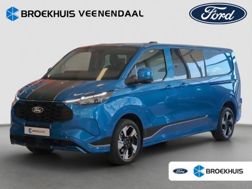 Ford Transit Custom 2.5 PHEV L2H1 Sport 233 PK | Dubbelcabine | 2 schuifdeuren | Trekhaak | 360 Camera Ford Transit Custom 2.5 PHEV L2H1 Sport 233 PK | Dubbelcabine | 2 schuifdeuren | Trekhaak | 360 Camera