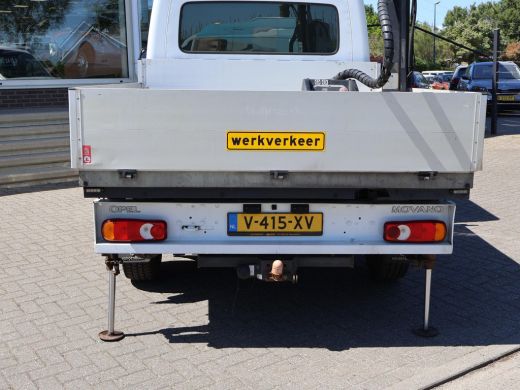 Opel Movano 2.3 CDTI BITURBO 145 PK HIAB 017T LAADKRAAN OPEN LAADBAK PICK-UP ActivLease financial lease