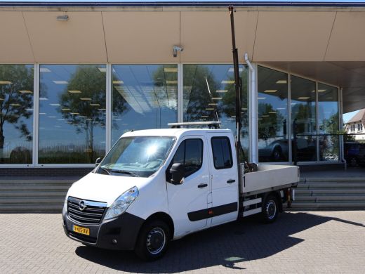 Opel Movano 2.3 CDTI BITURBO 145 PK HIAB 017T LAADKRAAN OPEN LAADBAK PICK-UP ActivLease financial lease