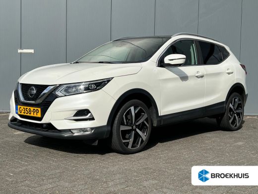 Nissan QASHQAI 1.2 115pk N-Connecta Panoramadak | Climate control | Keyless entry | Navigatie | Parkeersensoren ... Nissan QASHQAI 1.2 115pk N-Connecta Panoramadak | Climate control | Keyless entry | Navigatie | Parkeersensoren ...