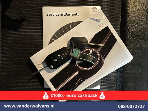 Toyota ProAce 1.6 D-4D L1H1 Euro6 *Rijklaar Direct Rijden* Airco | Cruisecontrol | Bijrijdersbank zijdeur ActivLease financial lease