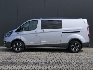 Ford Transit Custom 320 2.0 TDCI L2H1 Active DC | Dubbele Cabine | LENGTE 2! |  Bi-Xenon | Half-Leder | Adaptive Crui...