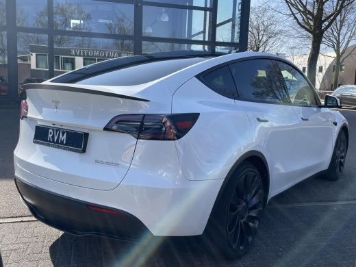 Tesla Model Y Performance AWD 75 kWh STOEL + STUURVERWARMING | LEDER | TESLA GARANTIE T/M 3-2027 ActivLease financial lease