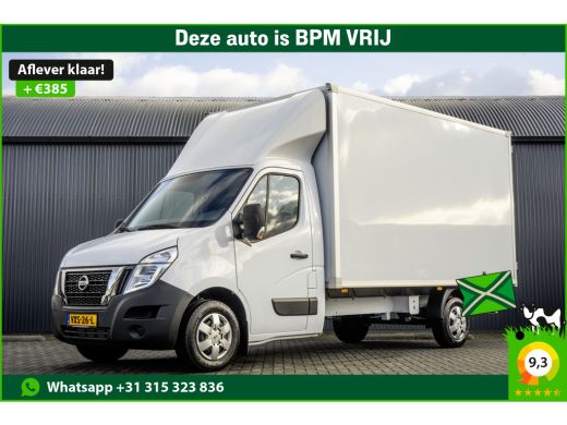 Nissan Interstar 2.3 dCi Bakwagen met deuren | 164 PK | Euro 6 | Cruise | Airco | MF Stuur Nissan Interstar 2.3 dCi Bakwagen met deuren | 164 PK | Euro 6 | Cruise | Airco | MF Stuur