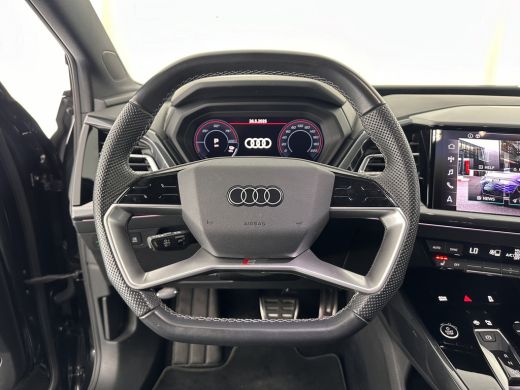 Audi Q4 e-tron 40 S edition 77 kWh S-Line-Sportpack [ 3-Fase ] (INCL-BTW) *HEAT-PUMP | LEATHER-FABRIC | MATRIX-L... ActivLease financial lease