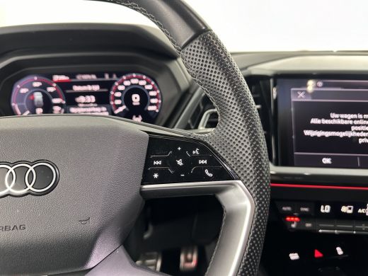 Audi Q4 e-tron 40 S edition 77 kWh S-Line-Sportpack [ 3-Fase ] (INCL-BTW) *HEAT-PUMP | LEATHER-FABRIC | MATRIX-L... ActivLease financial lease
