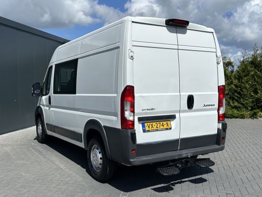 Citroën Jumper 35 2.2 HDI 131 PK DC Zwaar / L2H2 / 7-PERS DUBBEL CABINE / 1e EIG. / AIRCO / NAVI / CAMERA / 3 TO... ActivLease financial lease