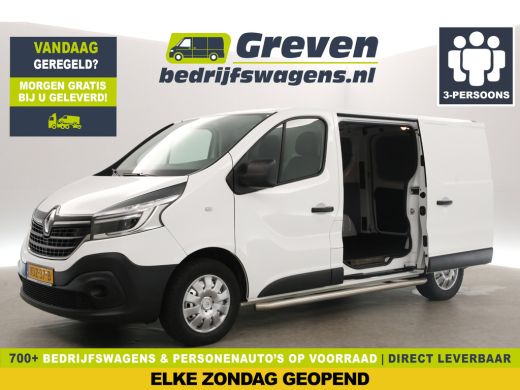 Renault Trafic 1.6 dCi T29 L1H1 Airco Cruise Navi PDC 2xSchuifdeur 3 Persoons Elektrpakket Renault Trafic 1.6 dCi T29 L1H1 Airco Cruise Navi PDC 2xSchuifdeur 3 Persoons Elektrpakket