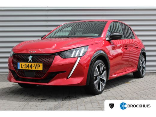 Peugeot e-208 EV 136PK GT PACK AUTOMAAT / NAVI / LEDER / CLIMA / PDC / 17" LMV / CAMERA / KEYLESS / WINTERPAKKE... Peugeot e-208 EV 136PK GT PACK AUTOMAAT / NAVI / LEDER / CLIMA / PDC / 17" LMV / CAMERA / KEYLESS / WINTERPAKKE...