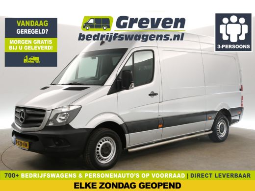 Mercedes Sprinter 2.2 CDI 366 HD L2H2 Airco Parkeersensoren 3 Persoons Elektrpakket Sidebars